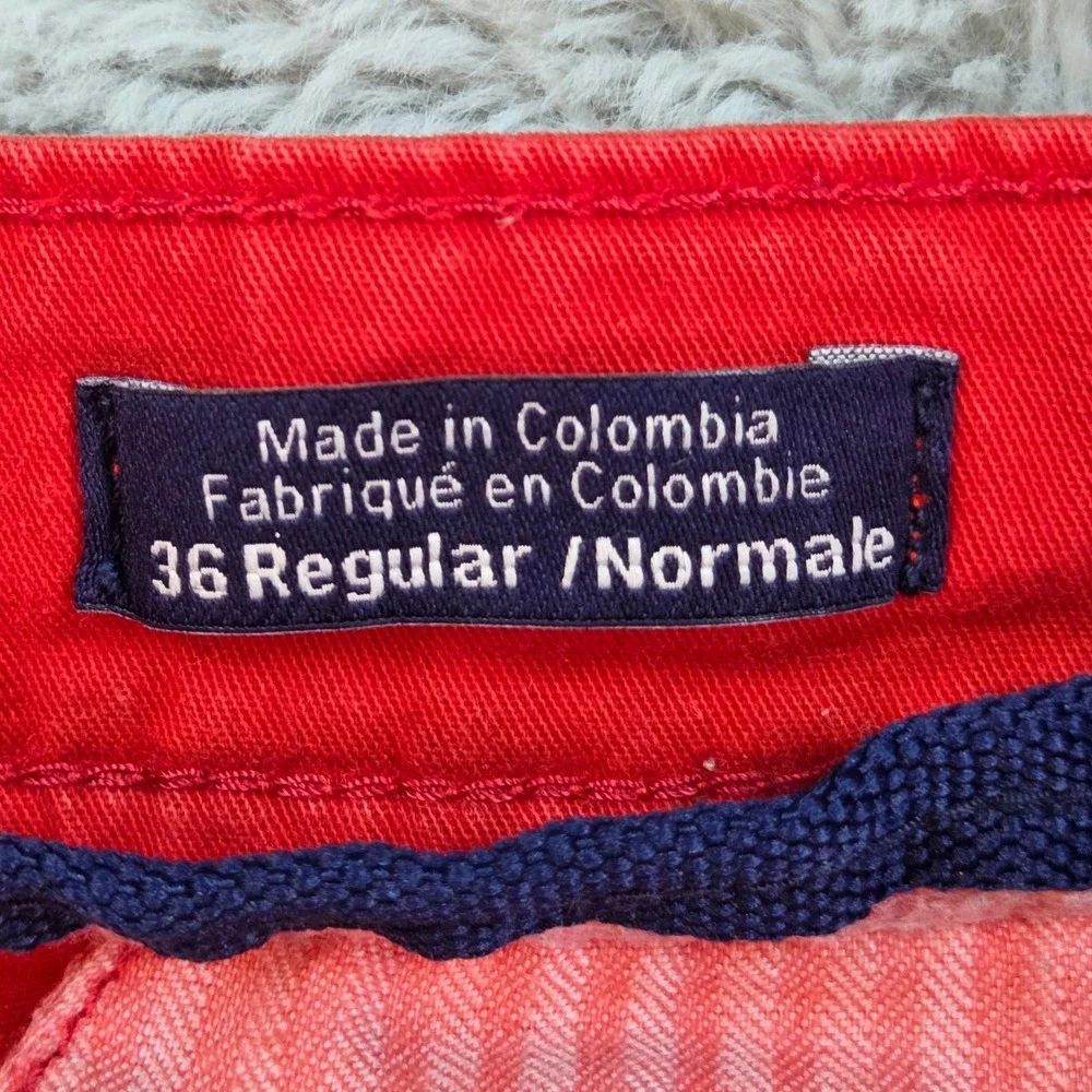 The North Face Chino Shorts Mens Sz 36 California Heritage Stretch Cotton Red